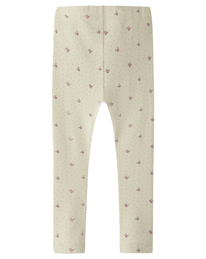 Name It - NMFHannis Leggings - Almond Milk